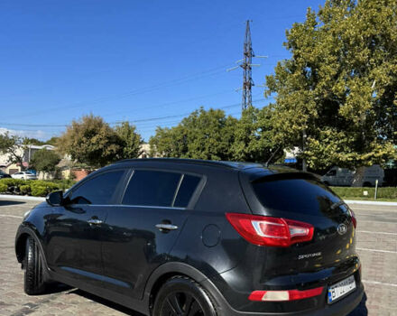 Черный Киа Sportage, объемом двигателя 2 л и пробегом 225 тыс. км за 13750 $, фото 3 на Automoto.ua