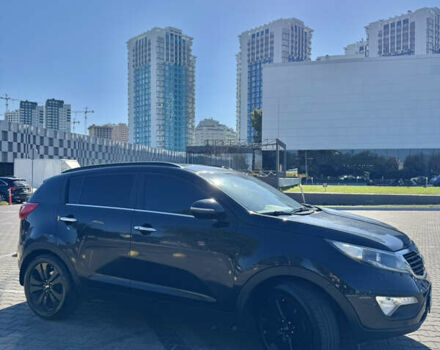 Черный Киа Sportage, объемом двигателя 2 л и пробегом 225 тыс. км за 13750 $, фото 5 на Automoto.ua