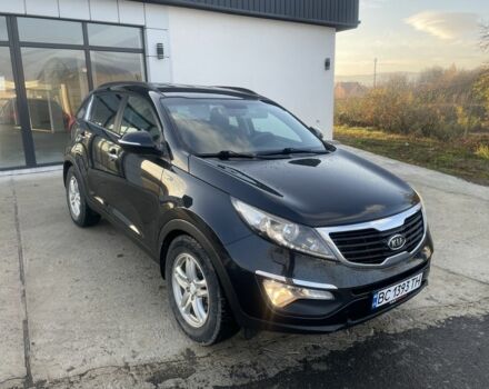 Черный Киа Sportage, объемом двигателя 2 л и пробегом 244 тыс. км за 14200 $, фото 3 на Automoto.ua