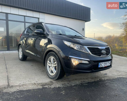 Черный Киа Sportage, объемом двигателя 2 л и пробегом 244 тыс. км за 13900 $, фото 1 на Automoto.ua