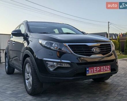 Черный Киа Sportage, объемом двигателя 1.7 л и пробегом 150 тыс. км за 12500 $, фото 1 на Automoto.ua