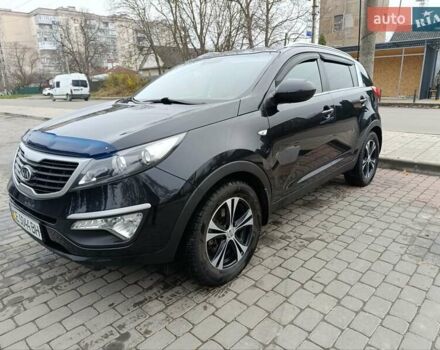 Черный Киа Sportage, объемом двигателя 2 л и пробегом 153 тыс. км за 11800 $, фото 1 на Automoto.ua
