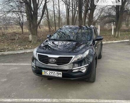 Черный Киа Sportage, объемом двигателя 2 л и пробегом 122 тыс. км за 13600 $, фото 1 на Automoto.ua