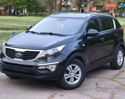 Черный Киа Sportage, объемом двигателя 2 л и пробегом 140 тыс. км за 10900 $, фото 2 на Automoto.ua