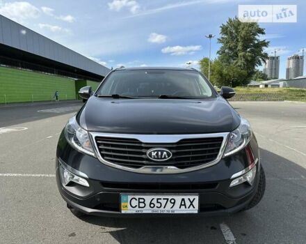 Чорний Кіа Sportage, об'ємом двигуна 2 л та пробігом 341 тис. км за 10600 $, фото 2 на Automoto.ua