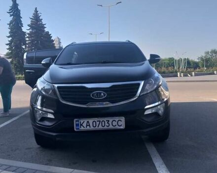 Чорний Кіа Sportage, об'ємом двигуна 2 л та пробігом 133 тис. км за 12700 $, фото 4 на Automoto.ua