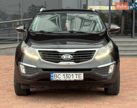 Черный Киа Sportage, объемом двигателя 2 л и пробегом 180 тыс. км за 13300 $, фото 2 на Automoto.ua