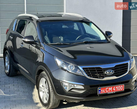Черный Киа Sportage, объемом двигателя 1.7 л и пробегом 206 тыс. км за 12100 $, фото 3 на Automoto.ua