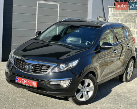 Черный Киа Sportage, объемом двигателя 1.7 л и пробегом 206 тыс. км за 12100 $, фото 2 на Automoto.ua