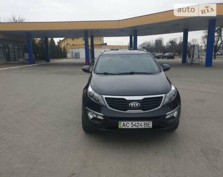 Черный Киа Sportage, объемом двигателя 1.69 л и пробегом 250 тыс. км за 12400 $, фото 2 на Automoto.ua