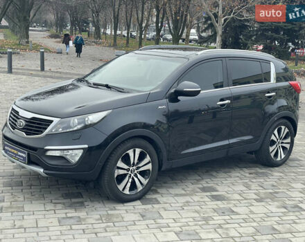 Черный Киа Sportage, объемом двигателя 1.99 л и пробегом 329 тыс. км за 13300 $, фото 14 на Automoto.ua