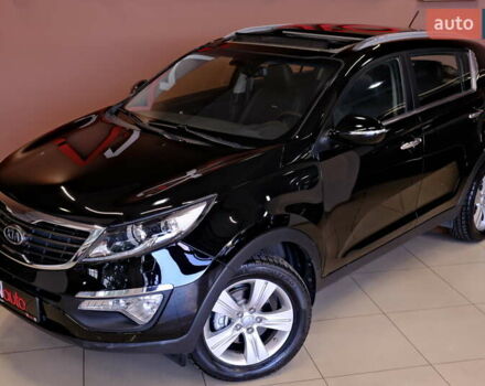 Черный Киа Sportage, объемом двигателя 2 л и пробегом 185 тыс. км за 12900 $, фото 8 на Automoto.ua