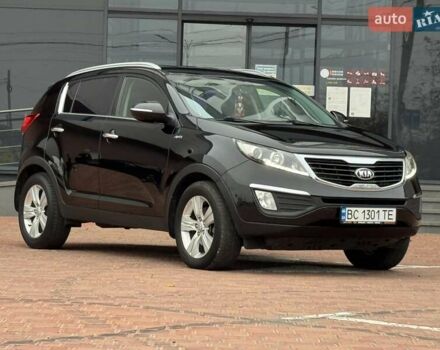 Черный Киа Sportage, объемом двигателя 2 л и пробегом 180 тыс. км за 13300 $, фото 11 на Automoto.ua
