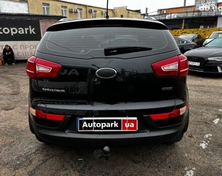 Черный Киа Sportage, объемом двигателя 1.7 л и пробегом 165 тыс. км за 13490 $, фото 3 на Automoto.ua