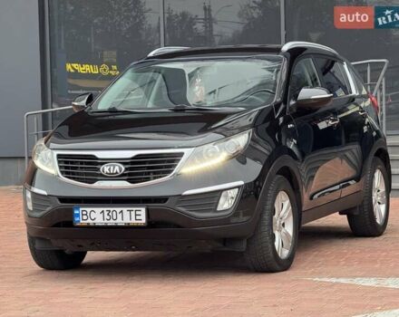 Черный Киа Sportage, объемом двигателя 2 л и пробегом 180 тыс. км за 13300 $, фото 5 на Automoto.ua