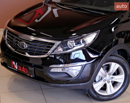 Черный Киа Sportage, объемом двигателя 2 л и пробегом 185 тыс. км за 12900 $, фото 9 на Automoto.ua