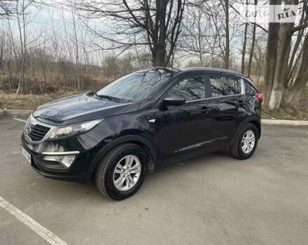 Черный Киа Sportage, объемом двигателя 2 л и пробегом 122 тыс. км за 13600 $, фото 2 на Automoto.ua