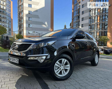 Черный Киа Sportage, объемом двигателя 2 л и пробегом 135 тыс. км за 12450 $, фото 2 на Automoto.ua