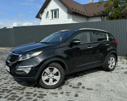 Черный Киа Sportage, объемом двигателя 1.7 л и пробегом 194 тыс. км за 12300 $, фото 1 на Automoto.ua