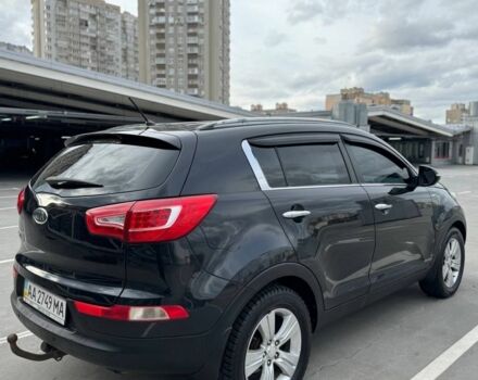 Черный Киа Sportage, объемом двигателя 2 л и пробегом 275 тыс. км за 8950 $, фото 2 на Automoto.ua