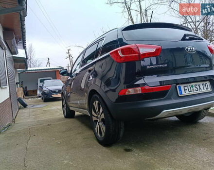 Черный Киа Sportage, объемом двигателя 2 л и пробегом 209 тыс. км за 14599 $, фото 3 на Automoto.ua