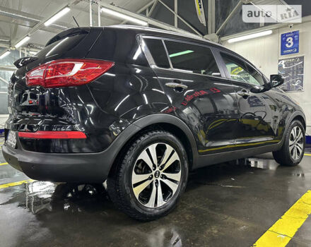 Черный Киа Sportage, объемом двигателя 2.4 л и пробегом 329 тыс. км за 11950 $, фото 14 на Automoto.ua