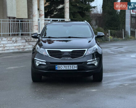 Черный Киа Sportage, объемом двигателя 2 л и пробегом 198 тыс. км за 12700 $, фото 1 на Automoto.ua