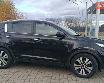 Черный Киа Sportage, объемом двигателя 1.7 л и пробегом 167 тыс. км за 12800 $, фото 2 на Automoto.ua