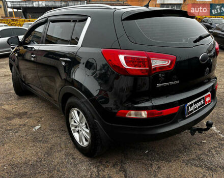 Черный Киа Sportage, объемом двигателя 1.7 л и пробегом 165 тыс. км за 13490 $, фото 2 на Automoto.ua