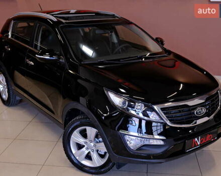 Черный Киа Sportage, объемом двигателя 2 л и пробегом 185 тыс. км за 12900 $, фото 5 на Automoto.ua