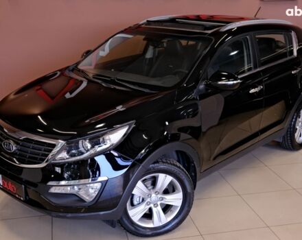 Черный Киа Sportage, объемом двигателя 2 л и пробегом 185 тыс. км за 12900 $, фото 1 на Automoto.ua