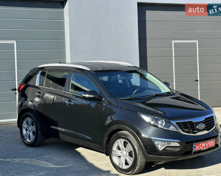 Черный Киа Sportage, объемом двигателя 1.7 л и пробегом 206 тыс. км за 12100 $, фото 1 на Automoto.ua