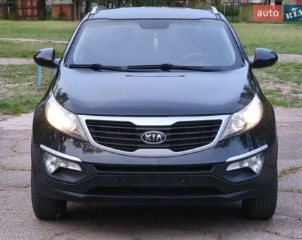 Черный Киа Sportage, объемом двигателя 2 л и пробегом 140 тыс. км за 10900 $, фото 1 на Automoto.ua