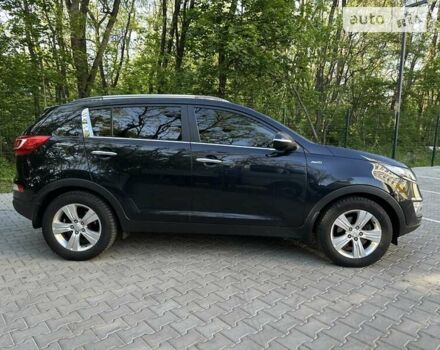 Черный Киа Sportage, объемом двигателя 2 л и пробегом 207 тыс. км за 11800 $, фото 5 на Automoto.ua