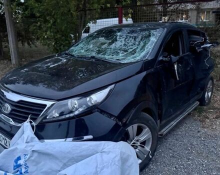 Черный Киа Sportage, объемом двигателя 2 л и пробегом 130 тыс. км за 2013 $, фото 2 на Automoto.ua