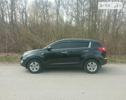 Чорний Кіа Sportage, об'ємом двигуна 2 л та пробігом 222 тис. км за 11500 $, фото 1 на Automoto.ua