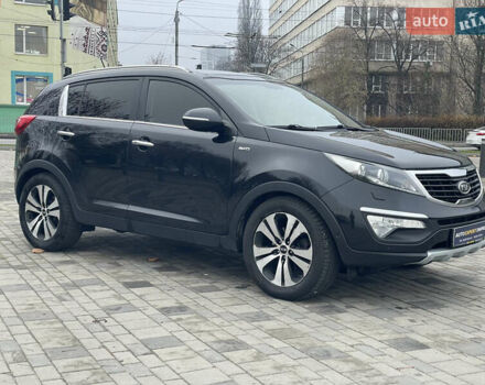 Черный Киа Sportage, объемом двигателя 1.99 л и пробегом 329 тыс. км за 13300 $, фото 4 на Automoto.ua