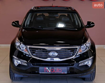 Черный Киа Sportage, объемом двигателя 2 л и пробегом 185 тыс. км за 12900 $, фото 1 на Automoto.ua