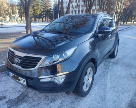 Черный Киа Sportage, объемом двигателя 2 л и пробегом 72 тыс. км за 11400 $, фото 1 на Automoto.ua