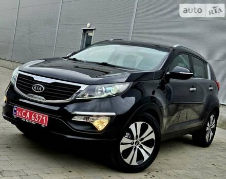 Черный Киа Sportage, объемом двигателя 1.7 л и пробегом 167 тыс. км за 12950 $, фото 2 на Automoto.ua