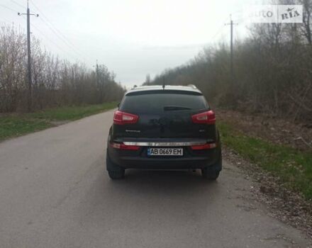 Черный Киа Sportage, объемом двигателя 2 л и пробегом 222 тыс. км за 11500 $, фото 3 на Automoto.ua