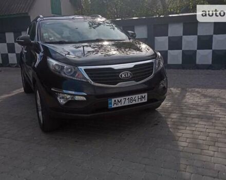 Чорний Кіа Sportage, об'ємом двигуна 1.69 л та пробігом 227 тис. км за 12500 $, фото 2 на Automoto.ua