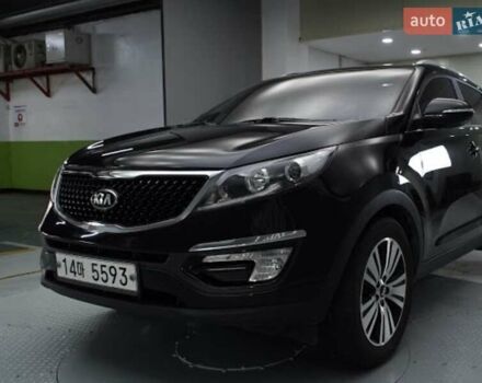 Черный Киа Sportage, объемом двигателя 2 л и пробегом 183 тыс. км за 16100 $, фото 2 на Automoto.ua