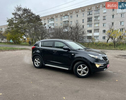 Черный Киа Sportage, объемом двигателя 1.6 л и пробегом 185 тыс. км за 11900 $, фото 5 на Automoto.ua
