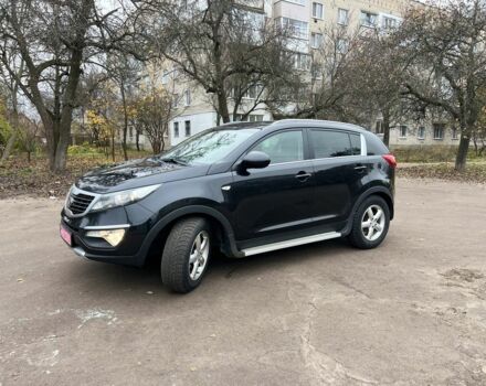 Черный Киа Sportage, объемом двигателя 1.6 л и пробегом 185 тыс. км за 11700 $, фото 2 на Automoto.ua