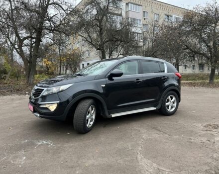 Черный Киа Sportage, объемом двигателя 1.6 л и пробегом 185 тыс. км за 11700 $, фото 1 на Automoto.ua