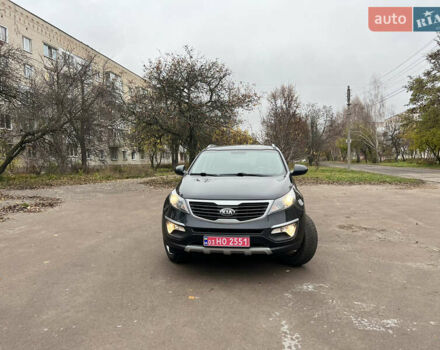 Черный Киа Sportage, объемом двигателя 1.6 л и пробегом 185 тыс. км за 11900 $, фото 8 на Automoto.ua