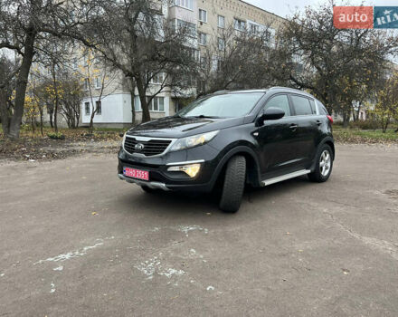 Черный Киа Sportage, объемом двигателя 1.6 л и пробегом 185 тыс. км за 11900 $, фото 4 на Automoto.ua