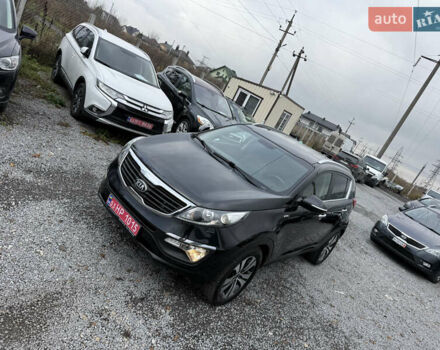 Черный Киа Sportage, объемом двигателя 2 л и пробегом 197 тыс. км за 15499 $, фото 3 на Automoto.ua