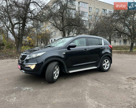 Черный Киа Sportage, объемом двигателя 1.6 л и пробегом 185 тыс. км за 11900 $, фото 2 на Automoto.ua